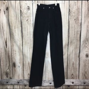 Black wrangler jeans size 23 (1/2x 34)